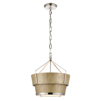 Marin 14 Wide 1Light Pendant Corkwood