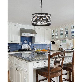 Kennedy 165 Inch Pendant In Black