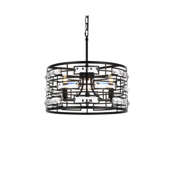 Kennedy 165 Inch Pendant In Black