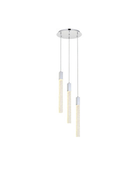 Weston 3 Lights Pendant In Chrome