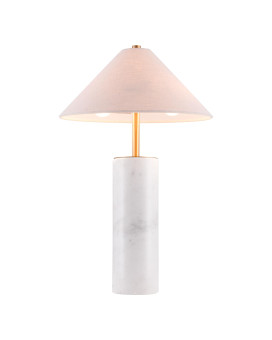 Ciara Table Lamp Beige And White