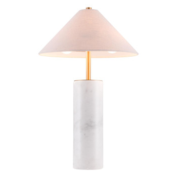 Ciara Table Lamp Beige And White