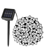 Solar String Lights Led Solar Power Fairy String Light 22M 200 Leds 8 Lighting Mode White Light Waterproof Starry String Lights