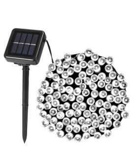 Solar String Lights Led Solar Power Fairy String Light 22M 200 Leds 8 Lighting Mode White Light Waterproof Starry String Lights