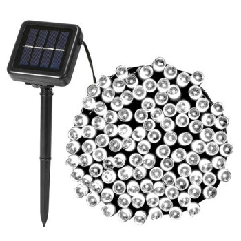 Solar String Lights Led Solar Power Fairy String Light 22M 200 Leds 8 Lighting Mode White Light Waterproof Starry String Lights