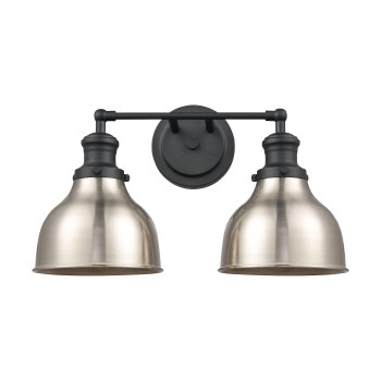 Haralson 17 Wide 2Light Vanity Light Charcoal