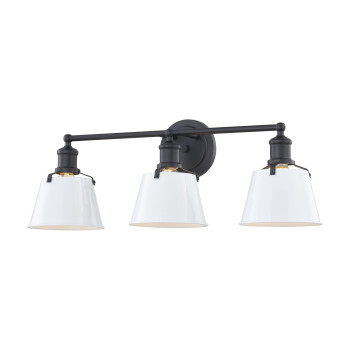 Holgate 24 Wide 3Light Vanity Light Charcoal