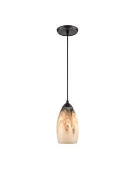 Corey 5 Wide 1Light Mini Pendant Matte Black