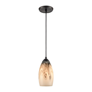 Corey 5 Wide 1Light Mini Pendant Matte Black