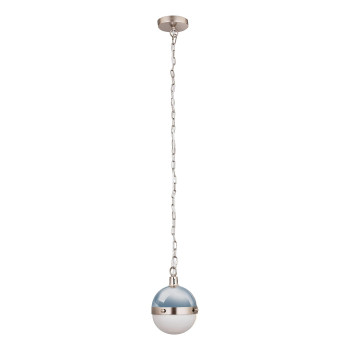 Harmelin 7 Wide 1Light Mini Pendant Pale Blue