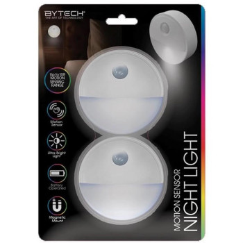 Bytech Motion Sensor Night Light 2Pack