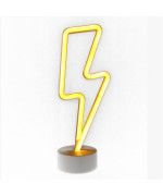 Led Neon Light Sign Room Decoration Usb Or Battery Powered Dorm Decor Lightning Bolt Ns1906010