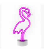 Led Neon Light Sign Room Decoration Usb Or Battery Powered Dorm Decoration Pink Flamingo Ns1906031