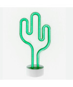 Neon Dorm Indoor Light Ns1906026 Battery Operated Or Usb Powered Glowing Cactus Neon Decorative Sign Led Light Decoration