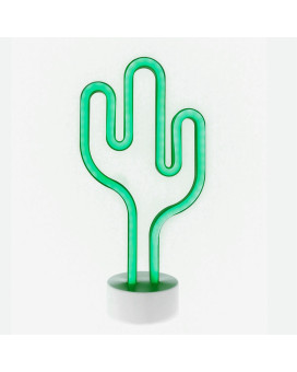 Neon Dorm Indoor Light Ns1906026 Battery Operated Or Usb Powered Glowing Cactus Neon Decorative Sign Led Light Decoration