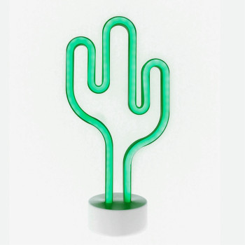 Neon Dorm Indoor Light Ns1906026 Battery Operated Or Usb Powered Glowing Cactus Neon Decorative Sign Led Light Decoration