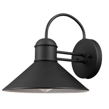 Globe Electric Sebastien 1Light Black Wall Sconce Case Of 1