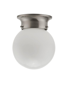 Miseno 6 In 60W Flush Mount Ceiling Fixture In Brushed Nickel