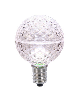 G50 Faceted Led Pure White E17 45W 25Bx