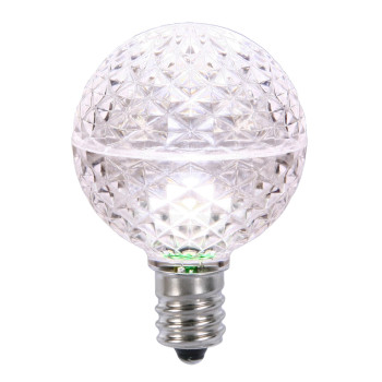 G50 Faceted Led Pure White E17 45W 25Bx