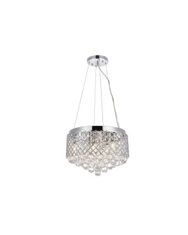 Tully 6 Lights Pendant In Chrome