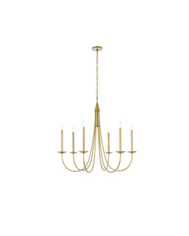 Cohen 36 Inch Pendant In Brass