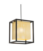 Yves Ceiling Lamp Gold And Black