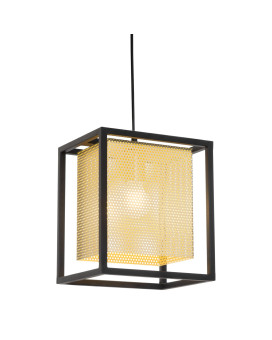 Yves Ceiling Lamp Gold And Black