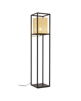 Yves Floor Lamp Gold And Black