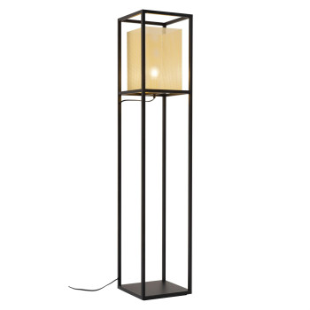 Yves Floor Lamp Gold And Black