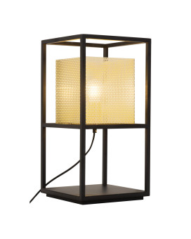 Yves Table Lamp Gold And Black