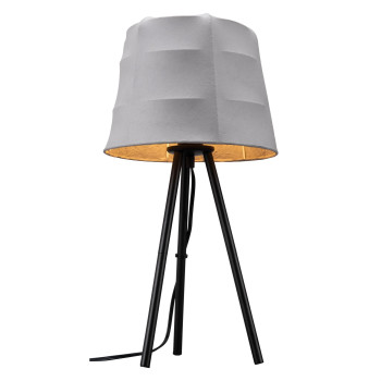 Mozzi Table Lamp Gray And Black