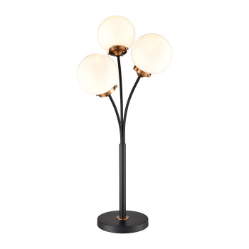 Boudreaux 32 High 3Light Floor Lamp Matte Black