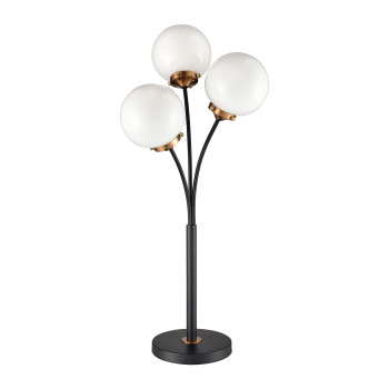 Boudreaux 32 High 3Light Floor Lamp Matte Black