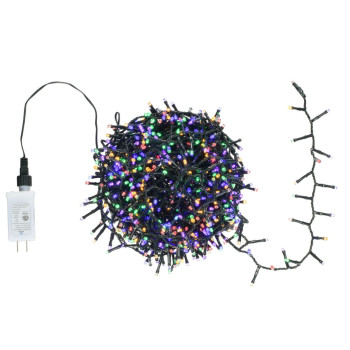 Vickerman 1000 Light Multicolor Led Indooroutdoor 8Function Snake Light Set