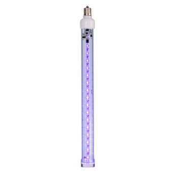 12 Purple C9 Led Snowfall Tube 5Pk