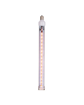 12 Orange C9 Led Snowfall Tube 5Pk