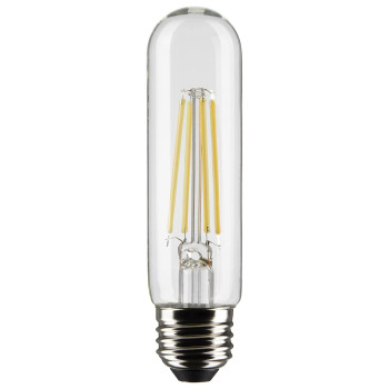 Satco 8 Watt T10 Led Clear Medium Base 90 Cri 2700K 120 Volt