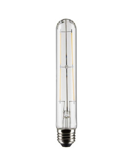 Satco 8 Watt T9 Led Clear Medium Base 90 Cri 3000K 120 Volt