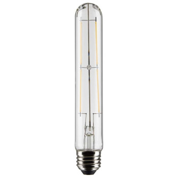 Satco 8 Watt T9 Led Clear Medium Base 90 Cri 3000K 120 Volt