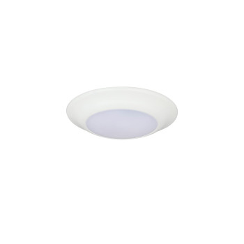 6 In Color Selectable Led Ceiling Disk Light In White 15W 2700K3000K5000K