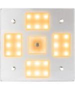 Seadog Square Led Mirror Light Touch Onoffdim