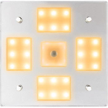 Seadog Square Led Mirror Light Touch Onoffdim