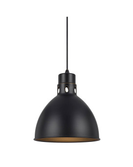 Nico 10 Inch Modern Pendent Light With Bronze Metal Shade Clean Silhouette