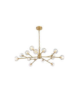 Graham 15 Light Pendant In Gold