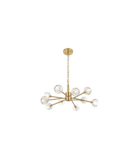 Graham 10 Light Pendant In Gold