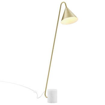 Ayla Marble Base Floor Lamp