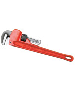 Performance Tool W1133-14B Heavy-Duty Adjustable Straight Pipe Wrench, 14-inch