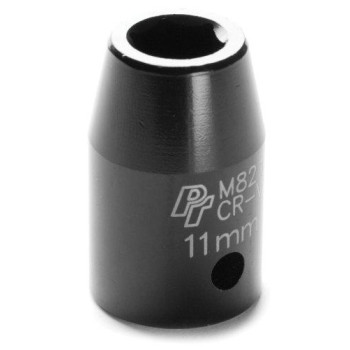 Performance Tool M821 1/2 Drive 6-Point Impact Socket, 11mm - Durable and Reliable Socket for Heavy-Duty Tasks and Automotive Repairs