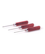 Dynamite Machined Hex Driver Metric Set, Red, DYN2904